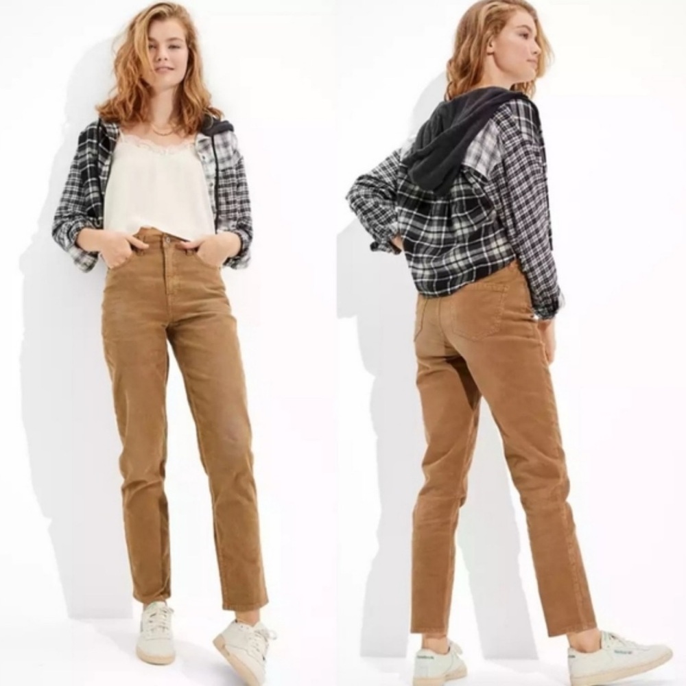 American Eagle Tan Corduroy Jeans